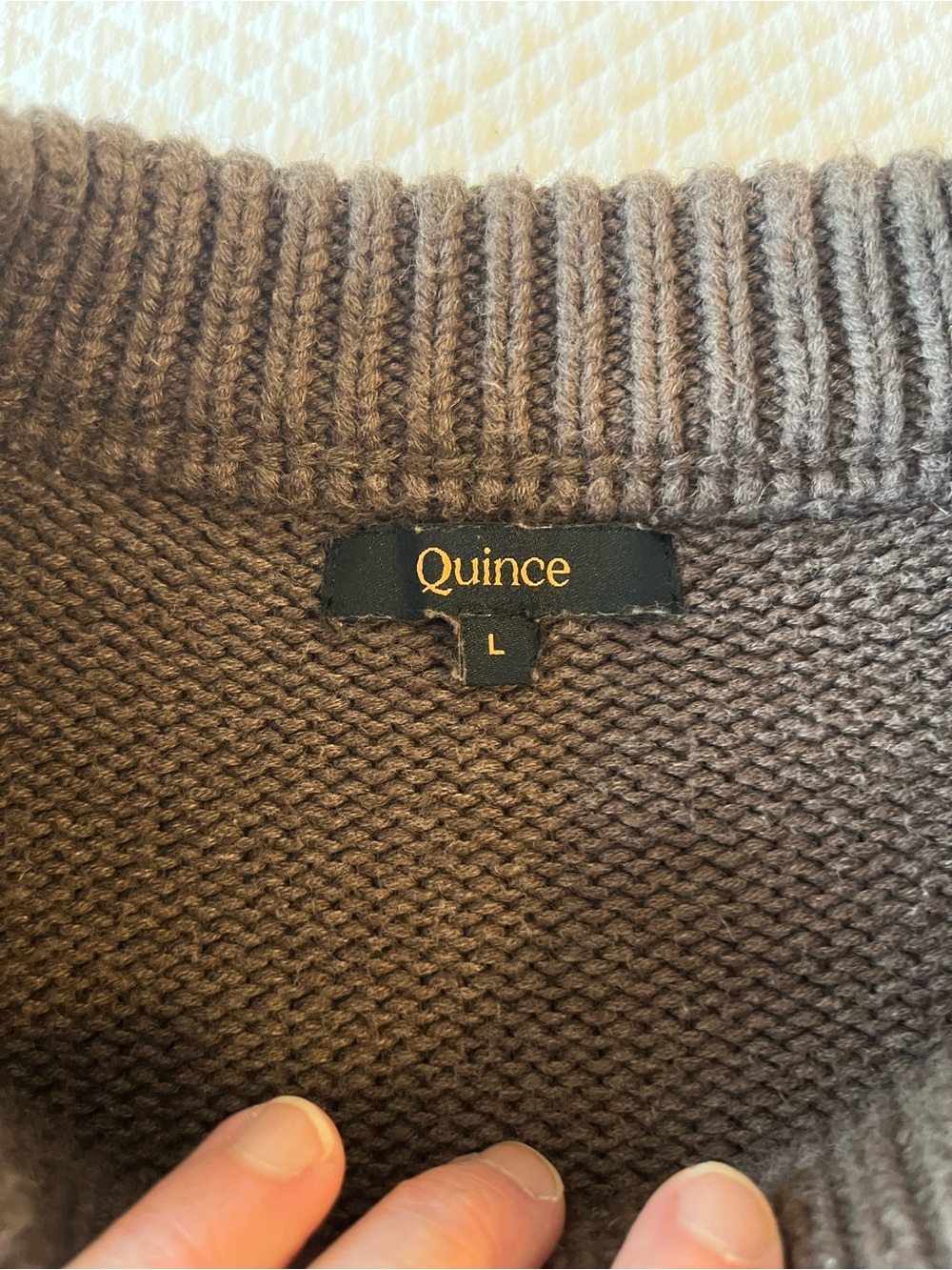 Quince Striped Crew Sweater - Picture 2 of 2